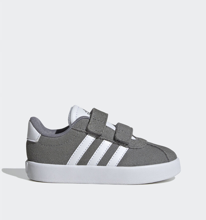 adidas VL Court 3.0 CF I Grijze Sneakers voor jongens (350022)