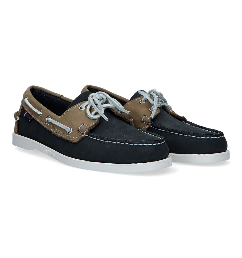 Sebago Dockside Blauwe Bootschoenen voor heren (320910)