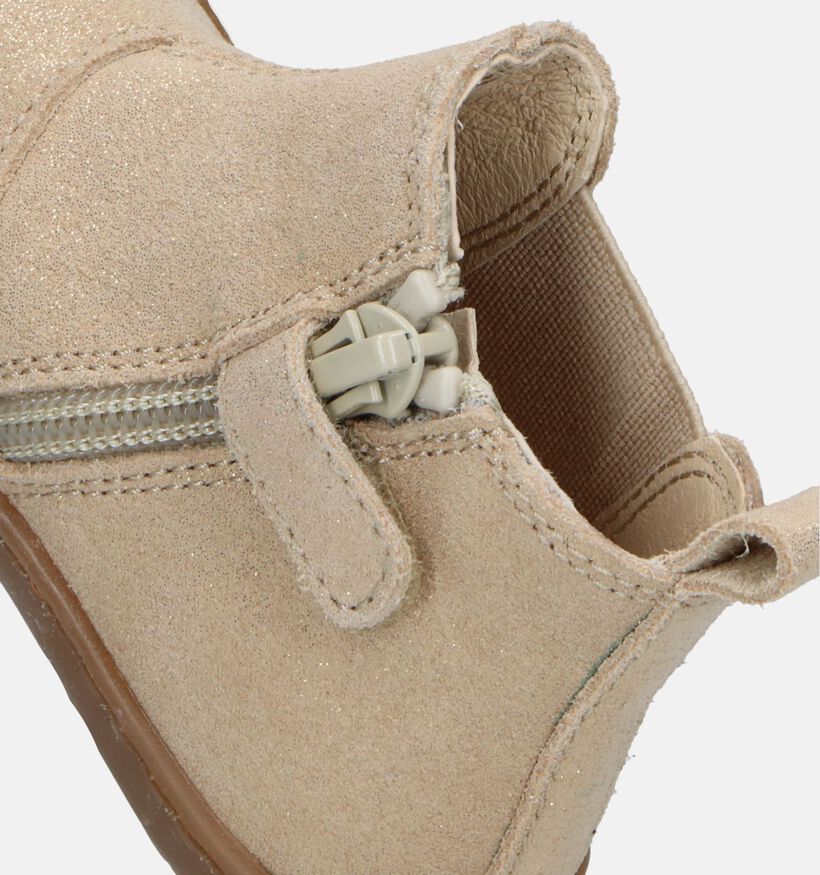 Naturino Sally Gouden Babyschoenen voor meisjes (347671) - geschikt voor steunzolen