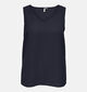 ONLY Carmakoma Lux Blauwe Top voor dames (343492)