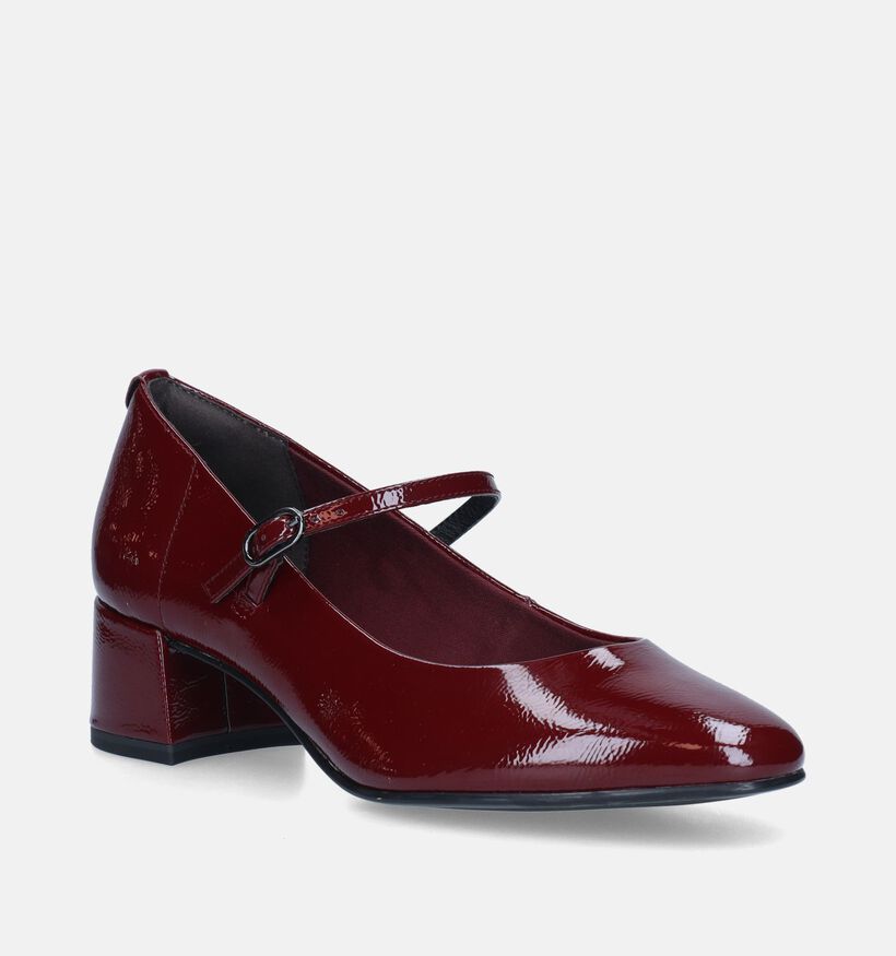 Tamaris Bordeaux Pumps met riempje voor dames (344638)