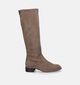 Pedro Miralles Bottes stretch en Taupe pour femmes (347298)