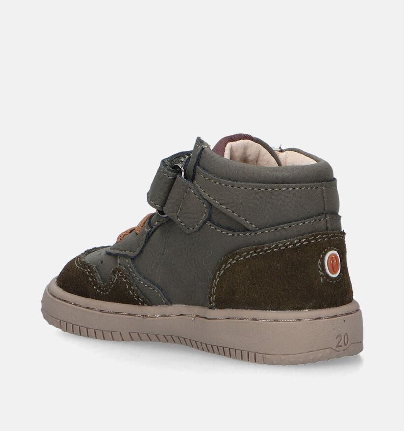 Shoesme Groene Babyschoenen voor jongens, meisjes (348113) - geschikt voor steunzolen