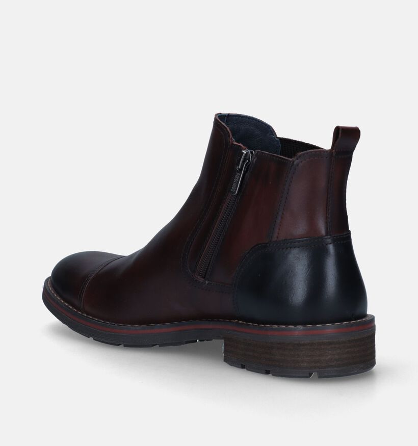 Pikolinis York Bruine Chelsea boots voor heren (346325) - geschikt voor steunzolen