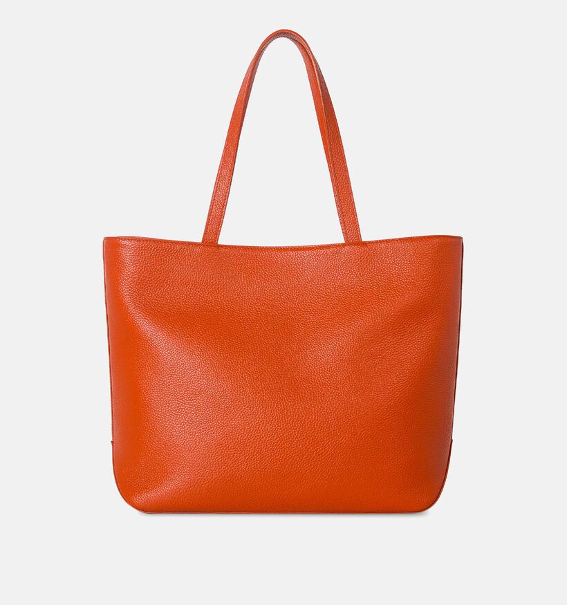 Crinkles Oranje Shopper voor dames (342331)