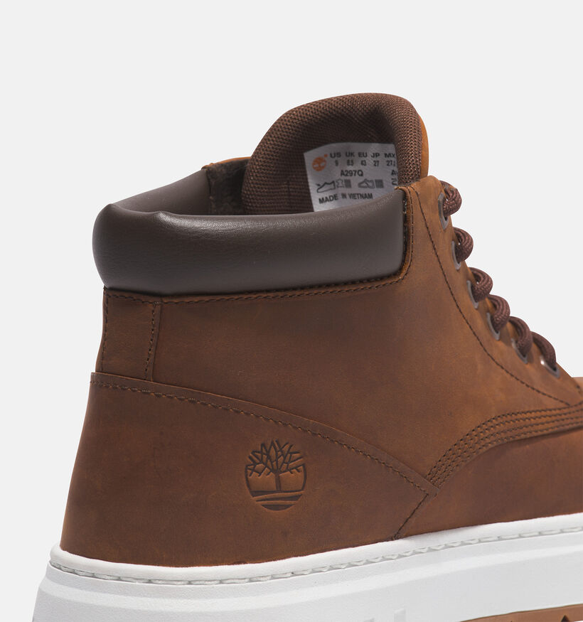 Timberland Maple Grove Leather Chukka Cognac Bottines voor heren (344945) - geschikt voor steunzolen