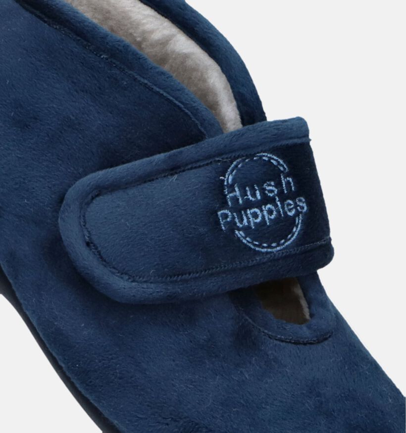 Hush Puppies Orill Blauwe Pantoffels voor dames (345573)