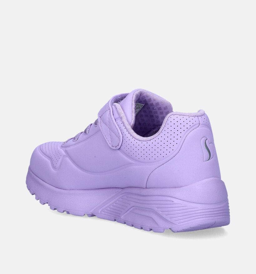 Skechers Uno Lite Lila Sneakers voor meisjes (345260)