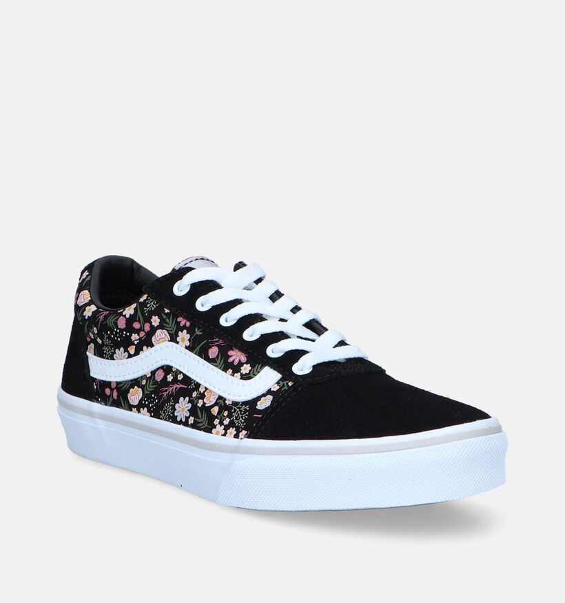 Vans Ward Zwarte Sneakers voor meisjes (343930)