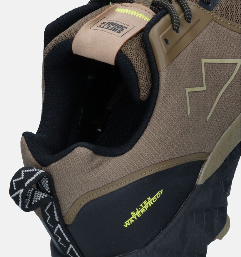 Safety Jogger Adventure Taman Chaussures de randonnée en Khaki pour hommes (326965) - pour semelles orthopédiques