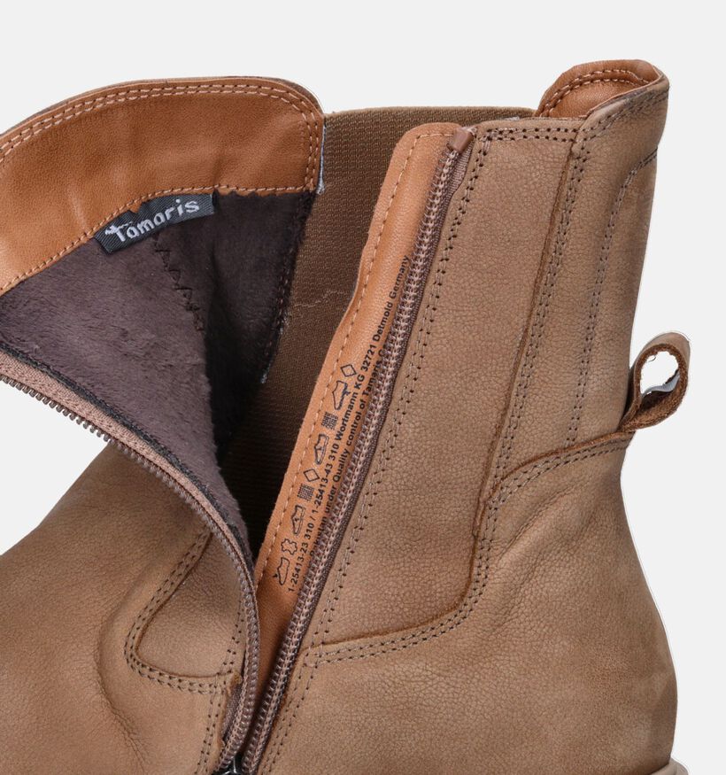 Tamaris Camel Chelsea boots voor dames (346594)