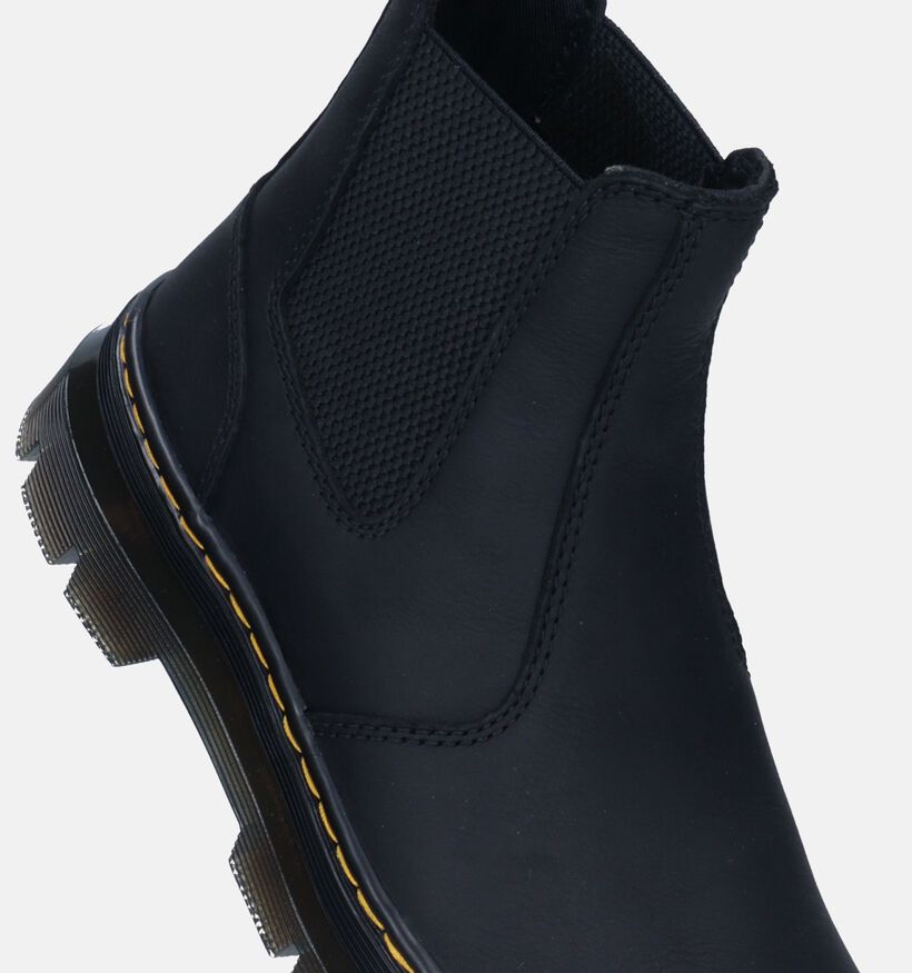 Dr. Martens Embury Leather Boots chelsea en Noir pour femmes (343609) - pour semelles orthopédiques