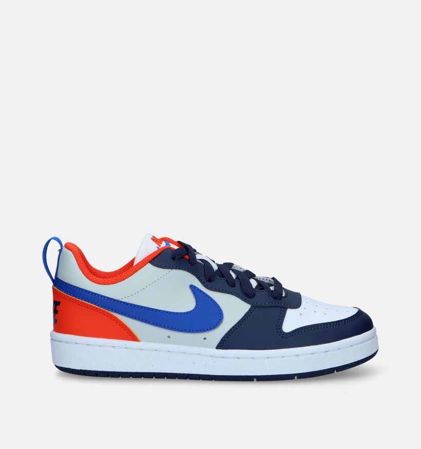 Nike Court Borough Low 2 Blauwe Sneakers voor jongens, meisjes (344714)