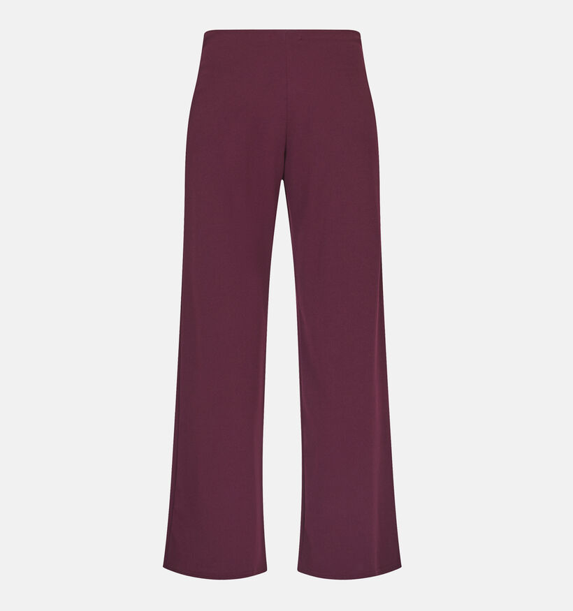 SISTERS POINT Glut Bordeaux Wijde broek voor dames (355148)