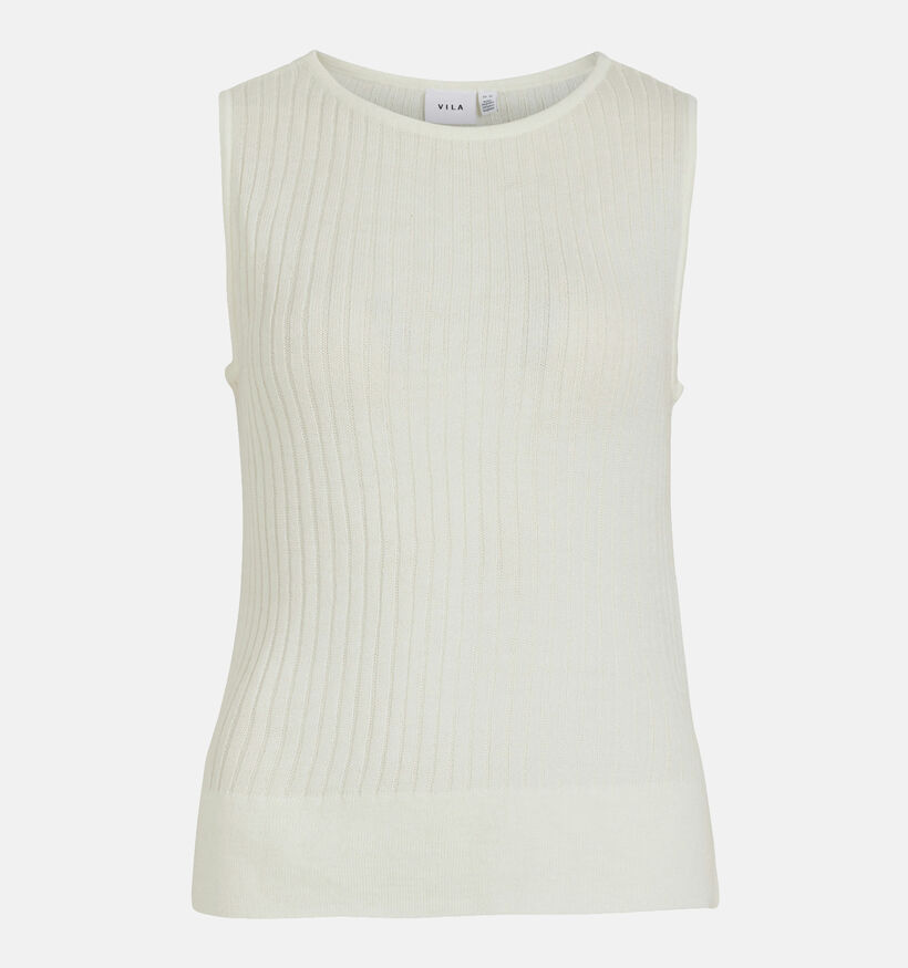 Vila Tandy Ecru Top voor dames (337646)