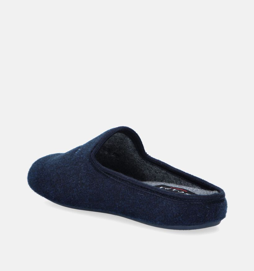 Scapa Pantoufles ouvertes en Bleu foncé pour hommes (347763)