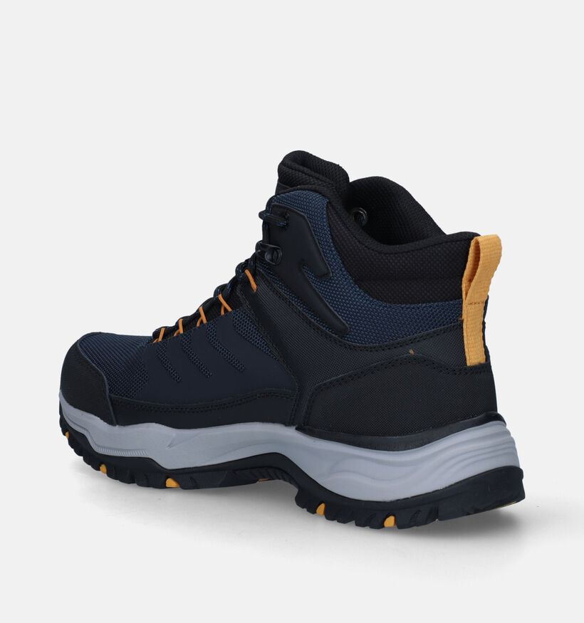 Skechers Arch Fit Dawson Raveno Blauwe Wandelschoenen voor heren (346375) - geschikt voor steunzolen