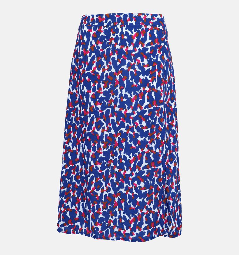 Vila Ruma Blauwe Midi rok voor dames (342960)