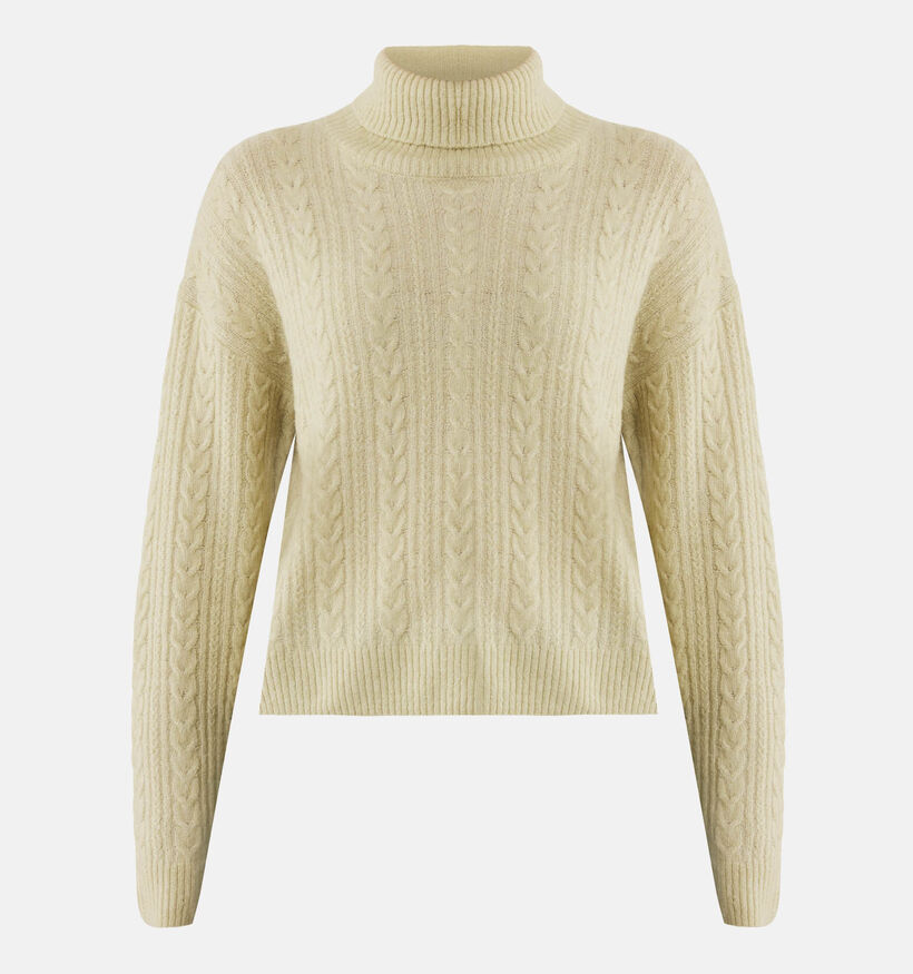 Mexx Pull câble en tricot en Vert pour femmes (348276)