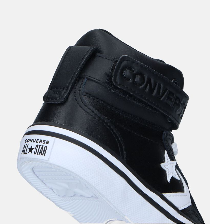 Converse Pro Blaze Strap Zwarte Sneakers voor jongens (328159)