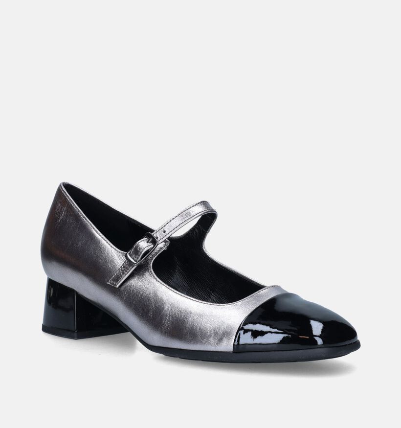 Gabor Best Fitting Zilveren Pumps met riempje voor dames (347031)