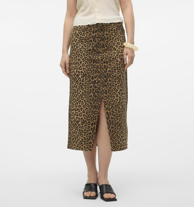 Vero Moda Veri Bruine Lange rok voor dames (350302)