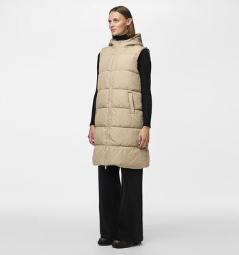 Manteau long beige