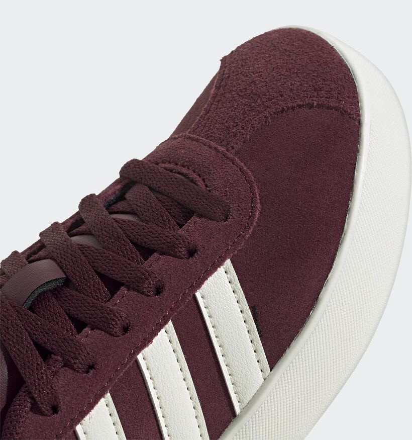 adidas Court 3.0 Bordeaux Sneakers voor meisjes (348980)