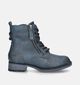 Mustang Blauwe Stoere boots voor meisjes (345604)