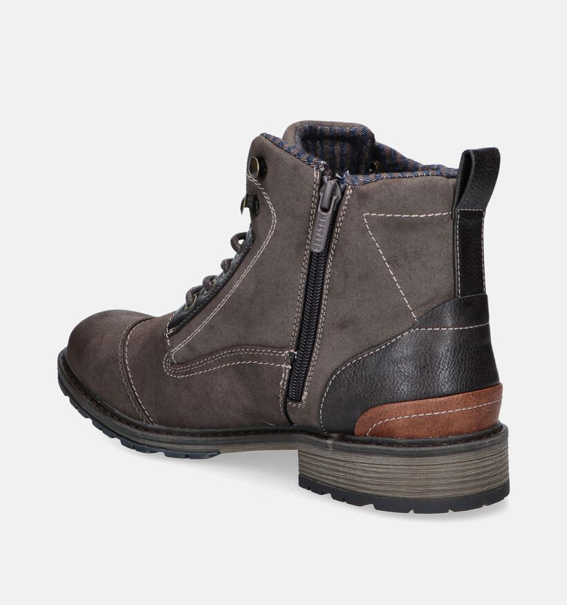 Mustang Bruine Bottines voor heren (345476)