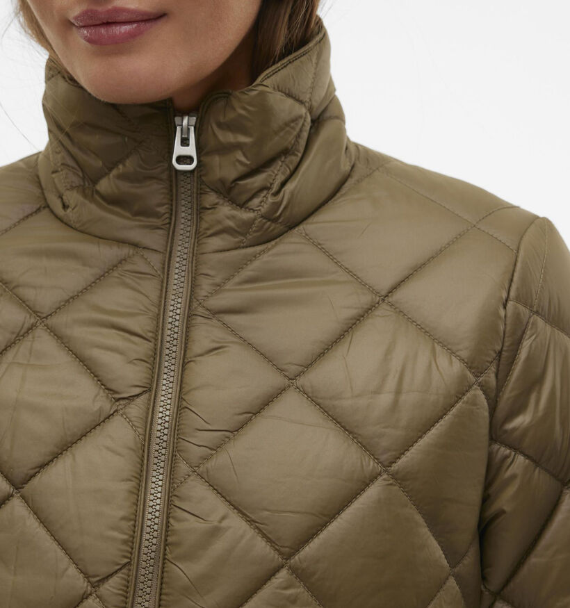 Vero Moda Skylar Kaki Quilted jas voor dames (344069)