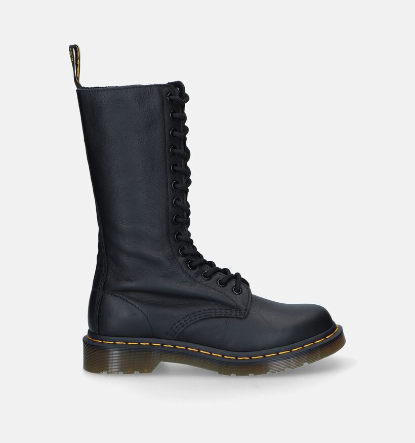 Dr. Martens 1B99 14 Eye Zip Zwarte Boots voor dames (343601) - geschikt voor steunzolen