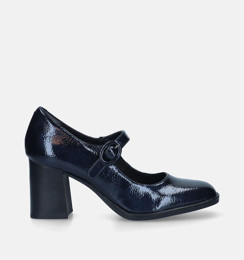 Tamaris Blauwe Pumps met riempje voor dames (344701)