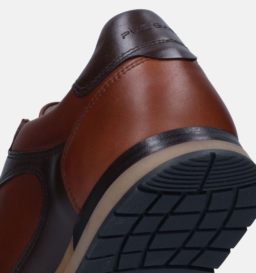 Pius Gabor Cognac Veterschoenen voor heren (347470) - geschikt voor steunzolen