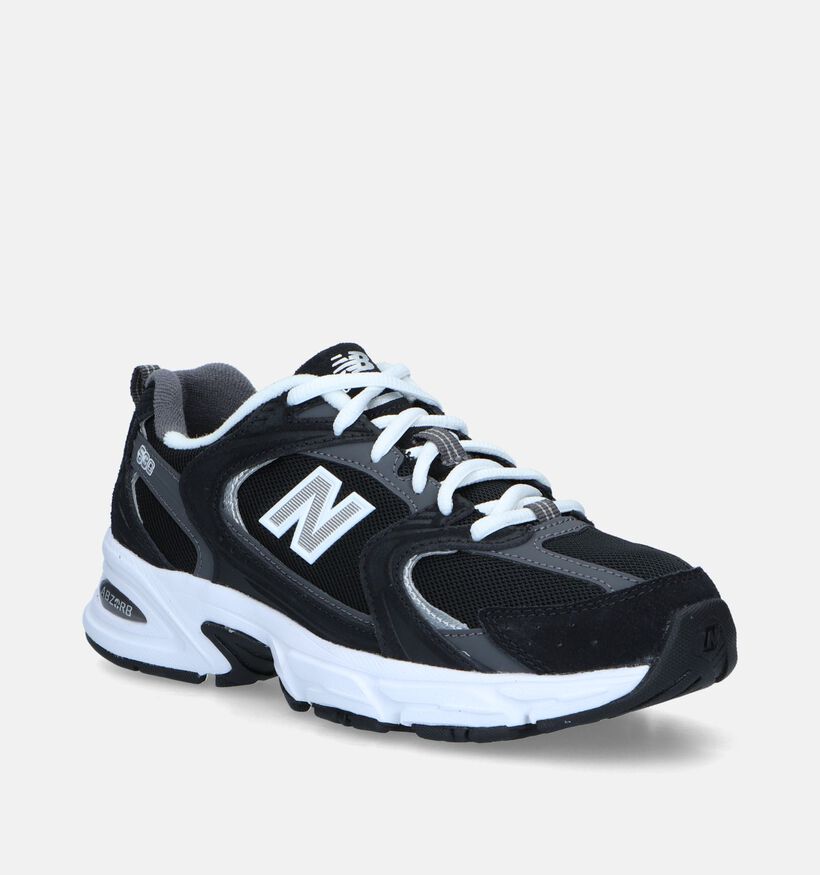 New Balance MR 530 Baskets en Noir pour femmes (343056) - pour semelles orthopédiques