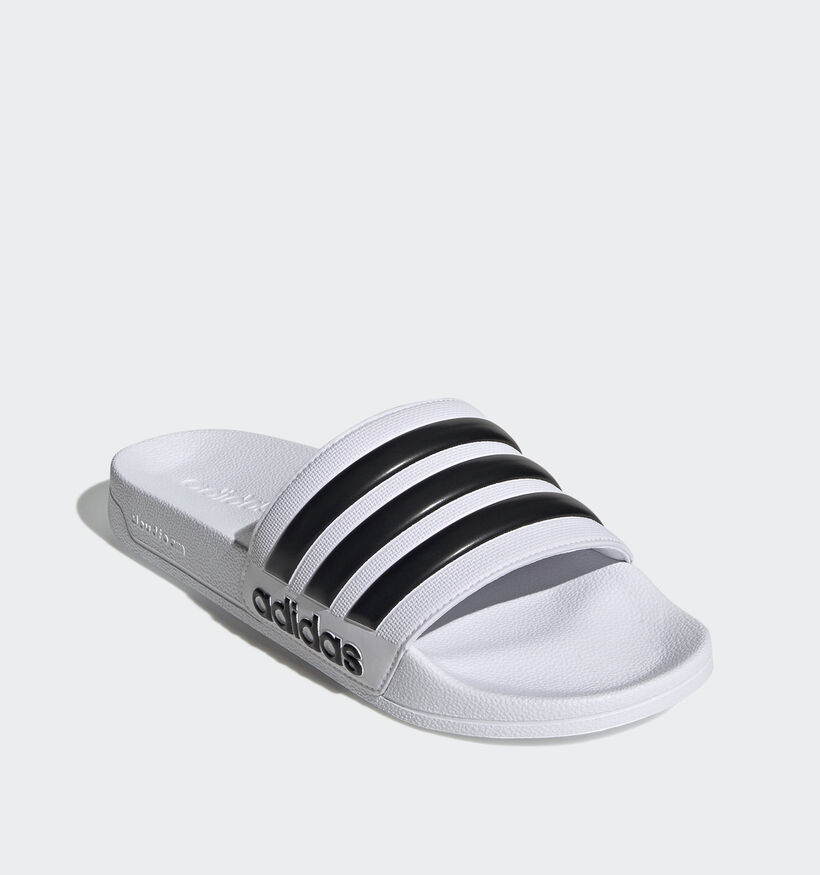 adidas Adilette Shower Claquettes en Blanc pour hommes (334721)