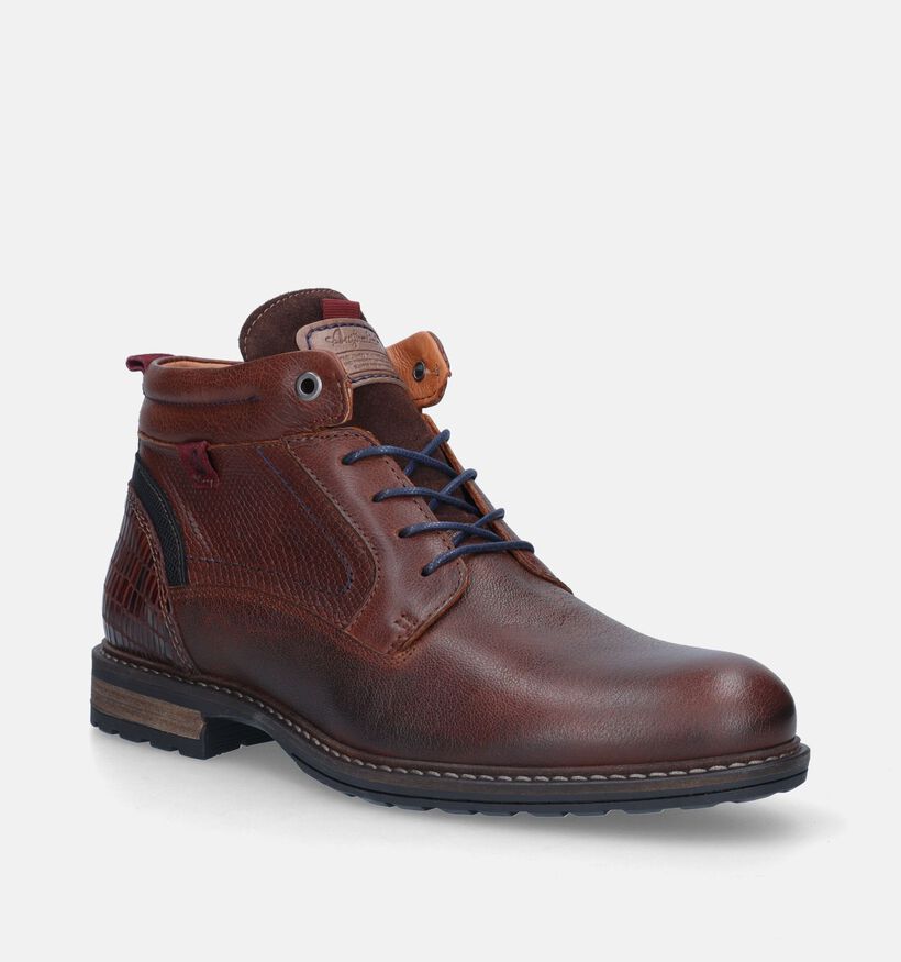 Australian Conley Cognac Boots voor heren (346962) - geschikt voor steunzolen