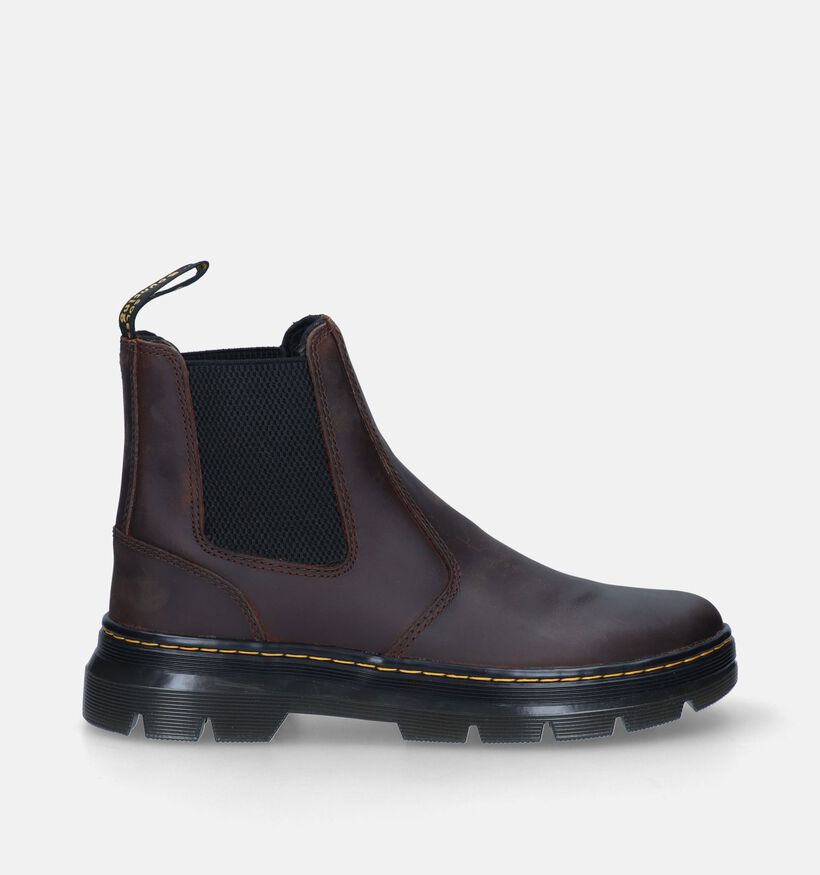 Dr. Martens Embury Leather Bruine Chelsea boots voor heren (343739) - geschikt voor steunzolen