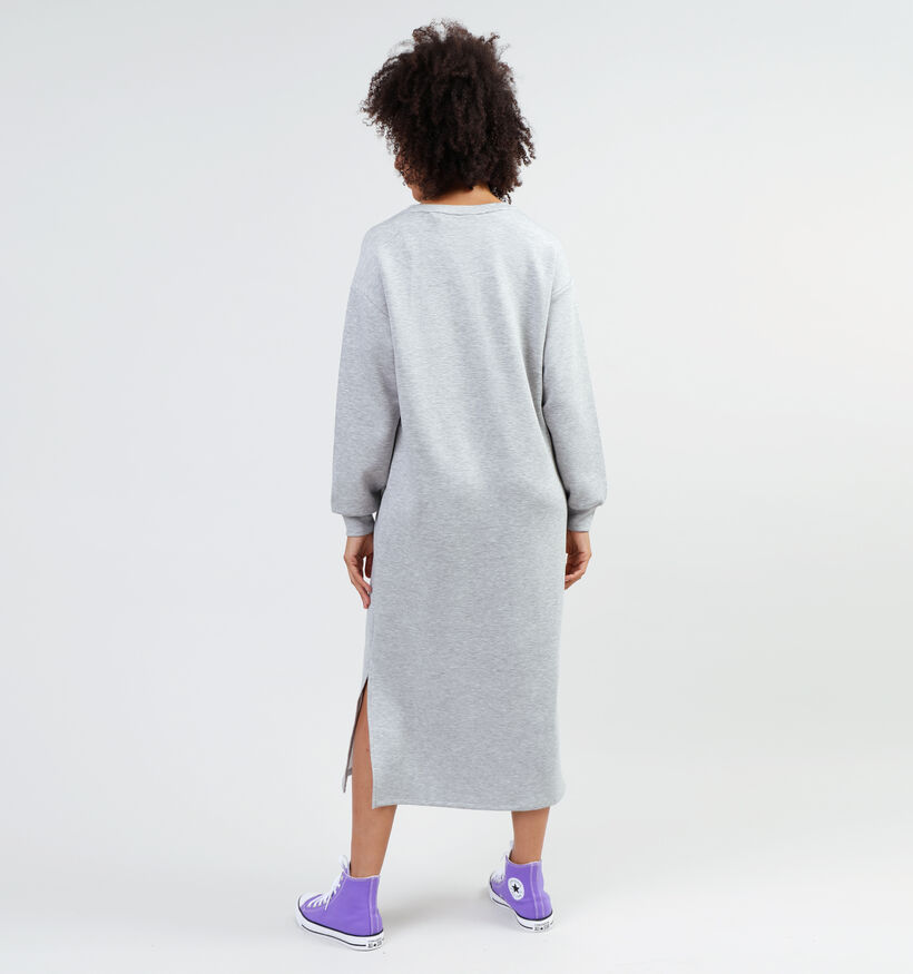 Vila Sif Robe mi-longue en Gris pour femmes (346114)