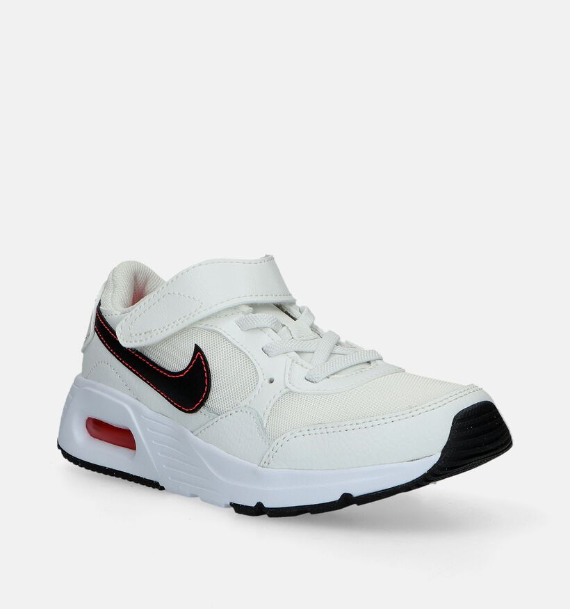 Nike Air Max SC Baskets en Blanc pour garçons, filles (342765)