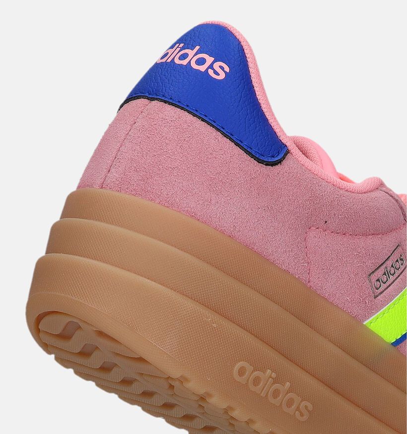 adidas VL Court Bold Baskets en Rose pour femmes (343368)