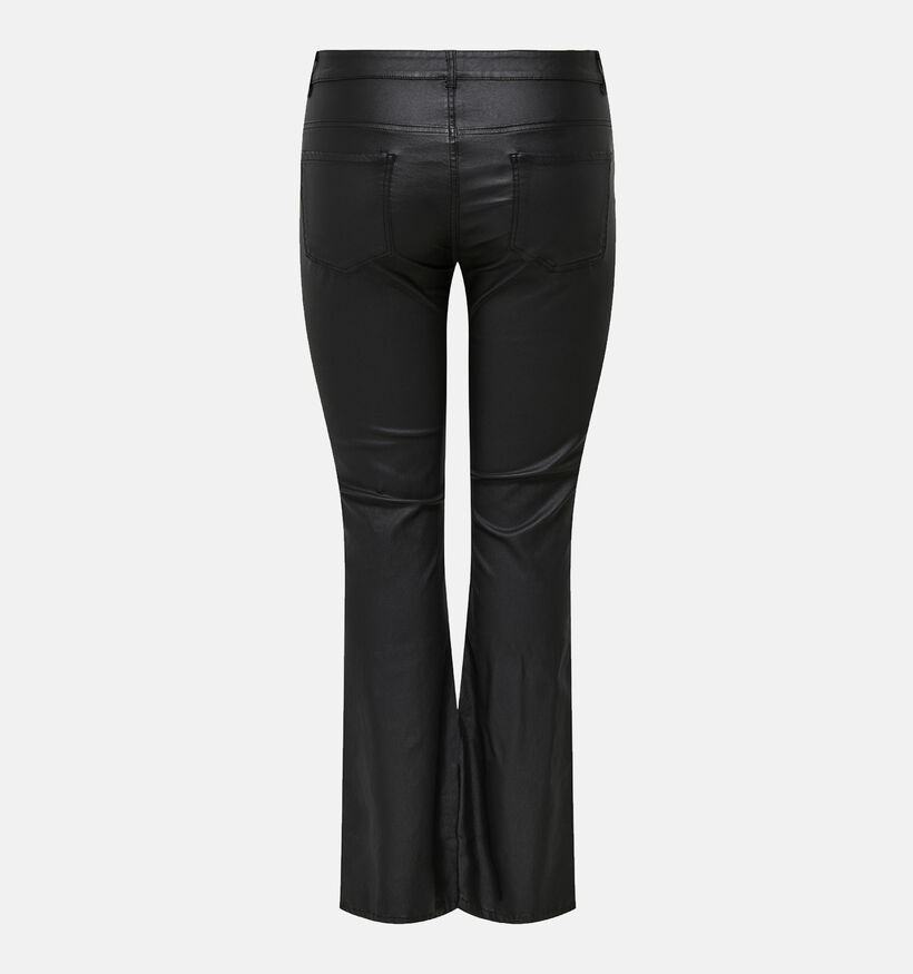 ONLY Carmakoma Blush Zwarte Flared broek voor dames (344204)