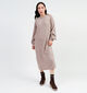 Pieces Maggy Robe pull en Taupe pour femmes (344981)