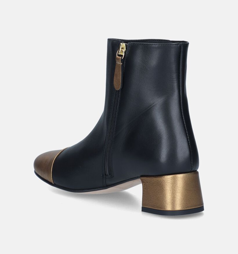 KMB Bottines à talons en Noir pour femmes (349213)