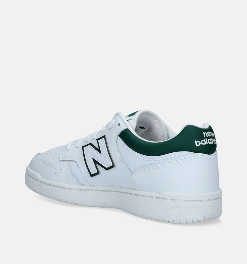 New Balance BB 480 Witte Sneakers voor heren (343069) - geschikt voor steunzolen