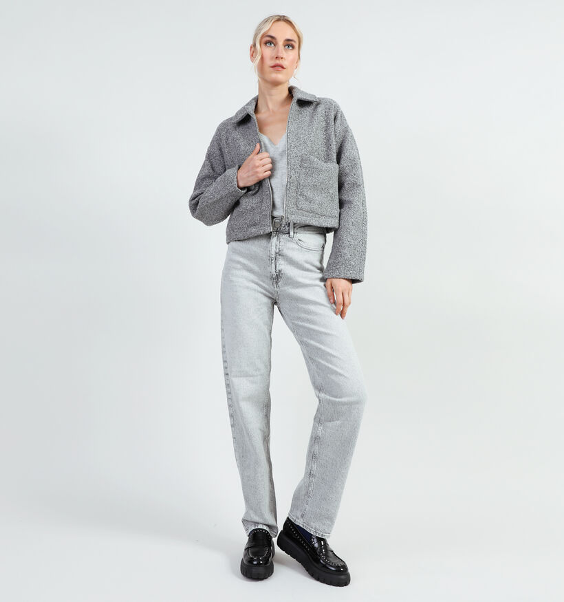 Vila Jadas Manteau court en Gris pour femmes (348726)