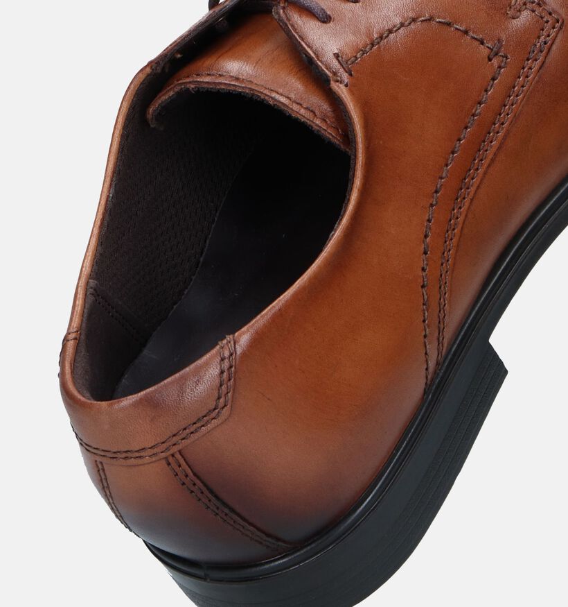 Ecco Melbourne Chaussures Habillées en Marron pour hommes (270101) - pour semelles orthopédiques