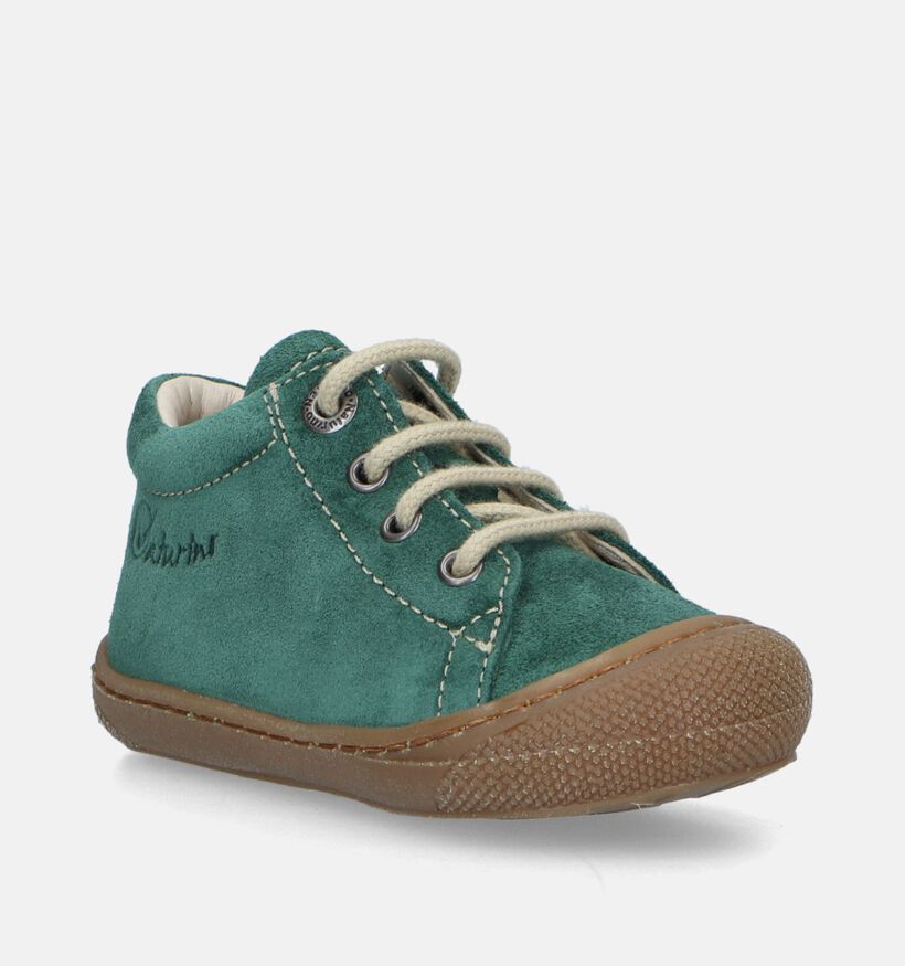 Naturino Cocoon Chaussures pour bébé en Vert pour filles, garçons (347604) - pour semelles orthopédiques