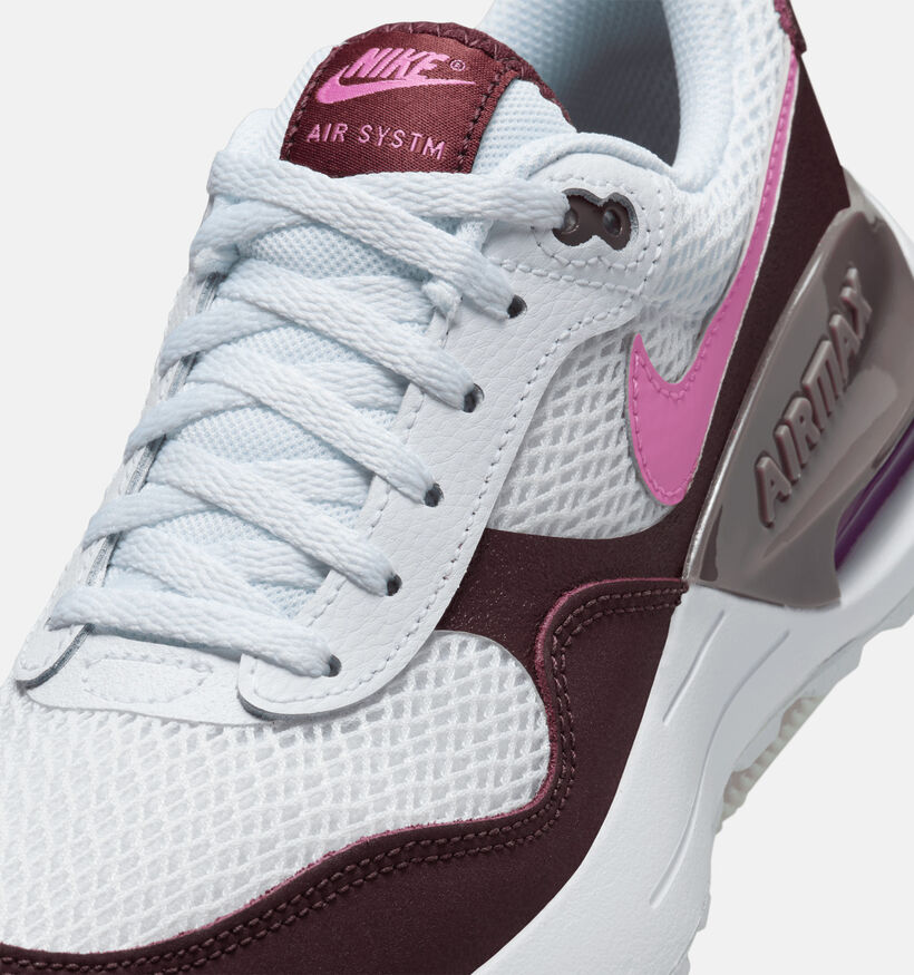 Nike Air Max Systm Witte Sneakers voor meisjes (344592)