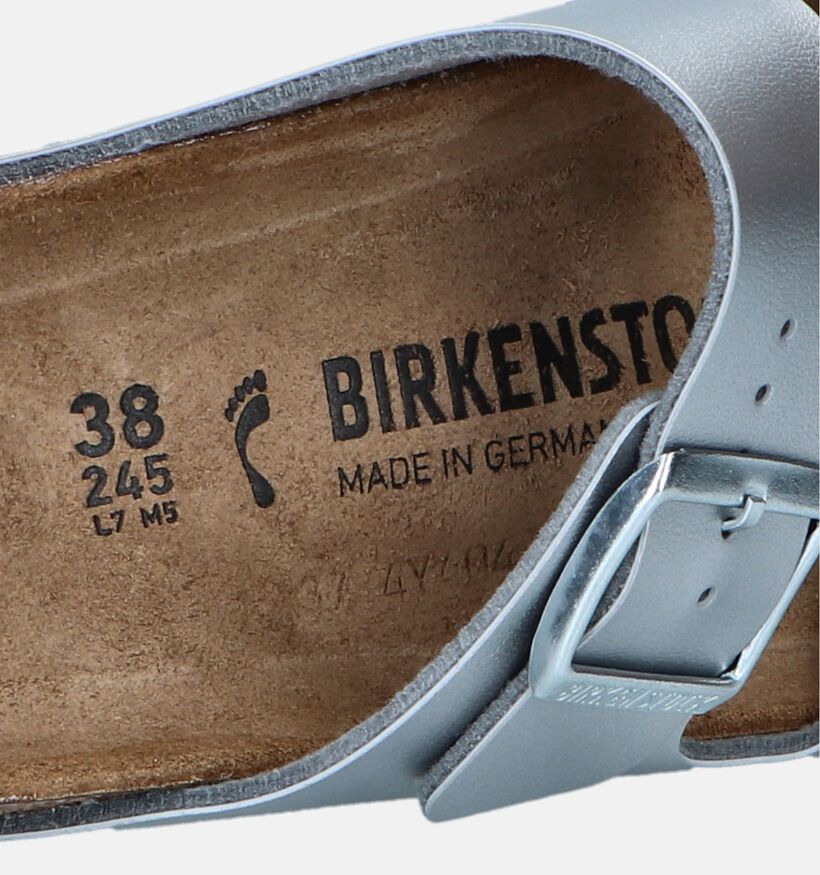 Birkenstock Arizona Nu-pieds en Argent pour femmes (343924)